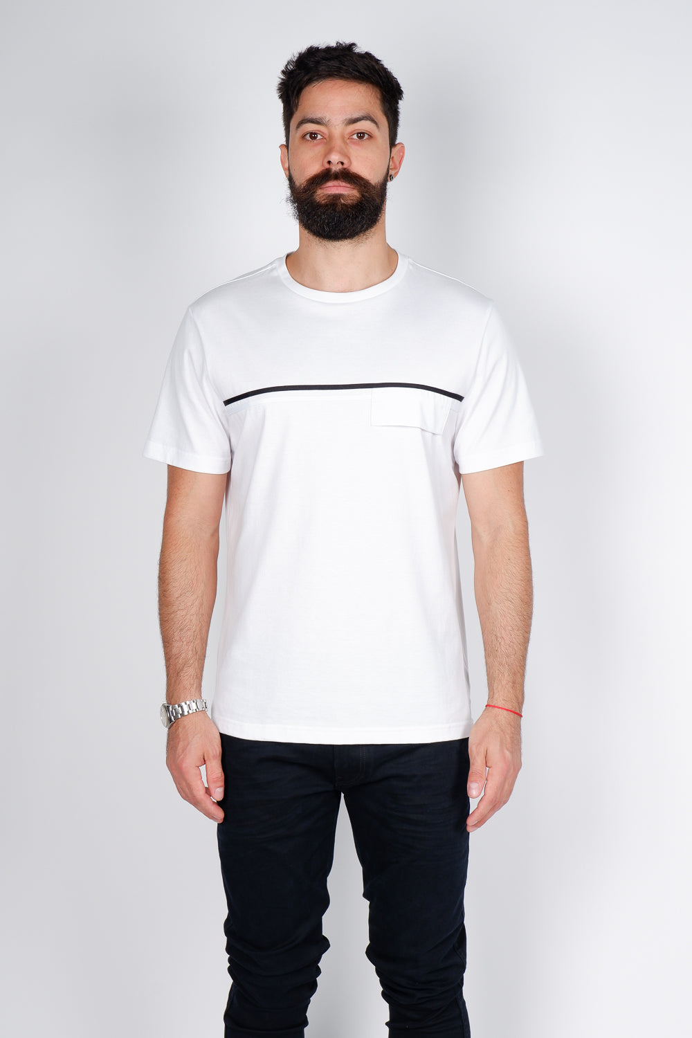 Buy the Antony Morato Taped Pocket Detail T-Shirt White at Intro. Spend £50 for free UK delivery. Official stockists. We ship worldwide.