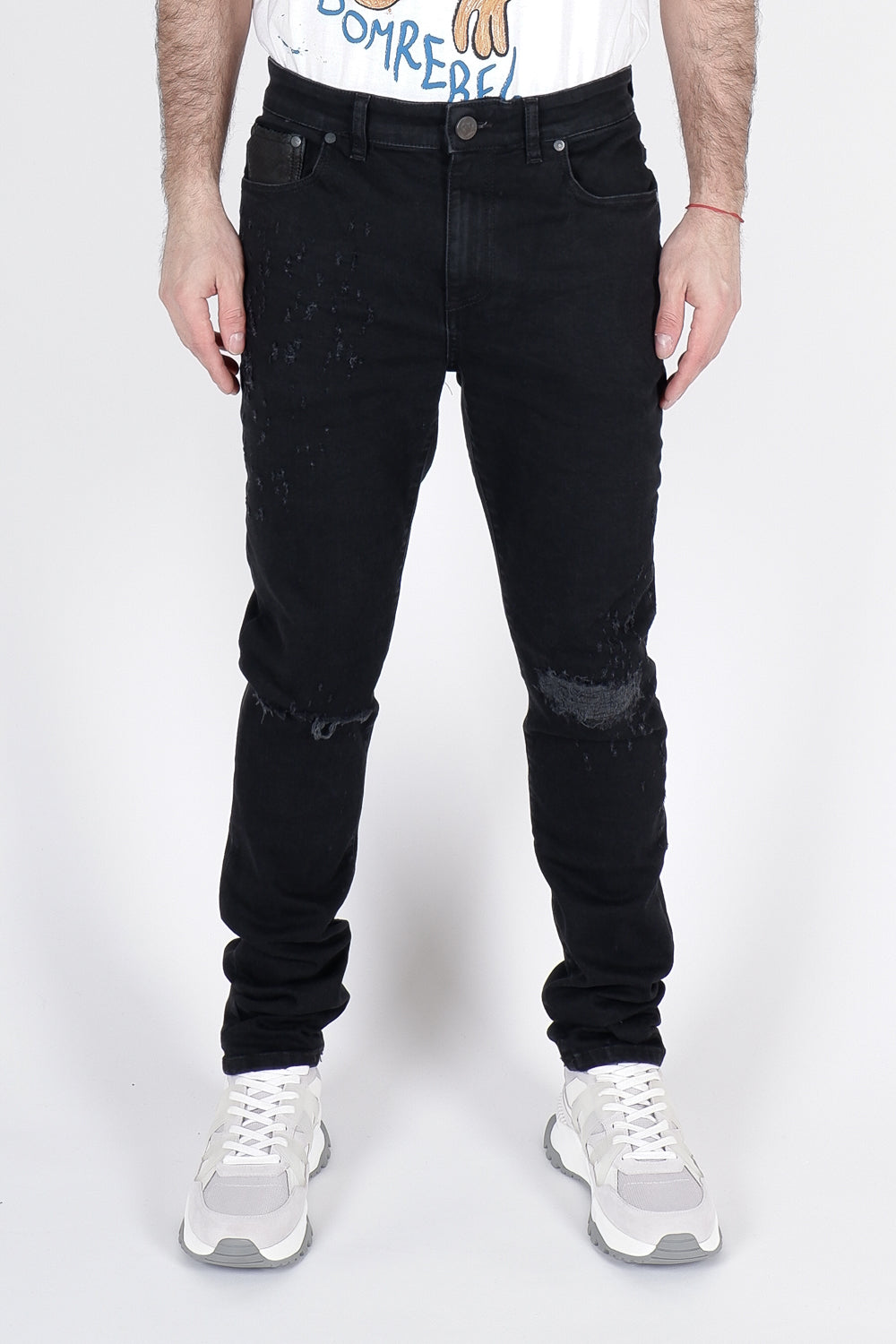 Buy the RH45 Eldorado ND01-M Jean in Black at Intro. Spend £50 for free UK delivery. Official stockists. We ship worldwide.