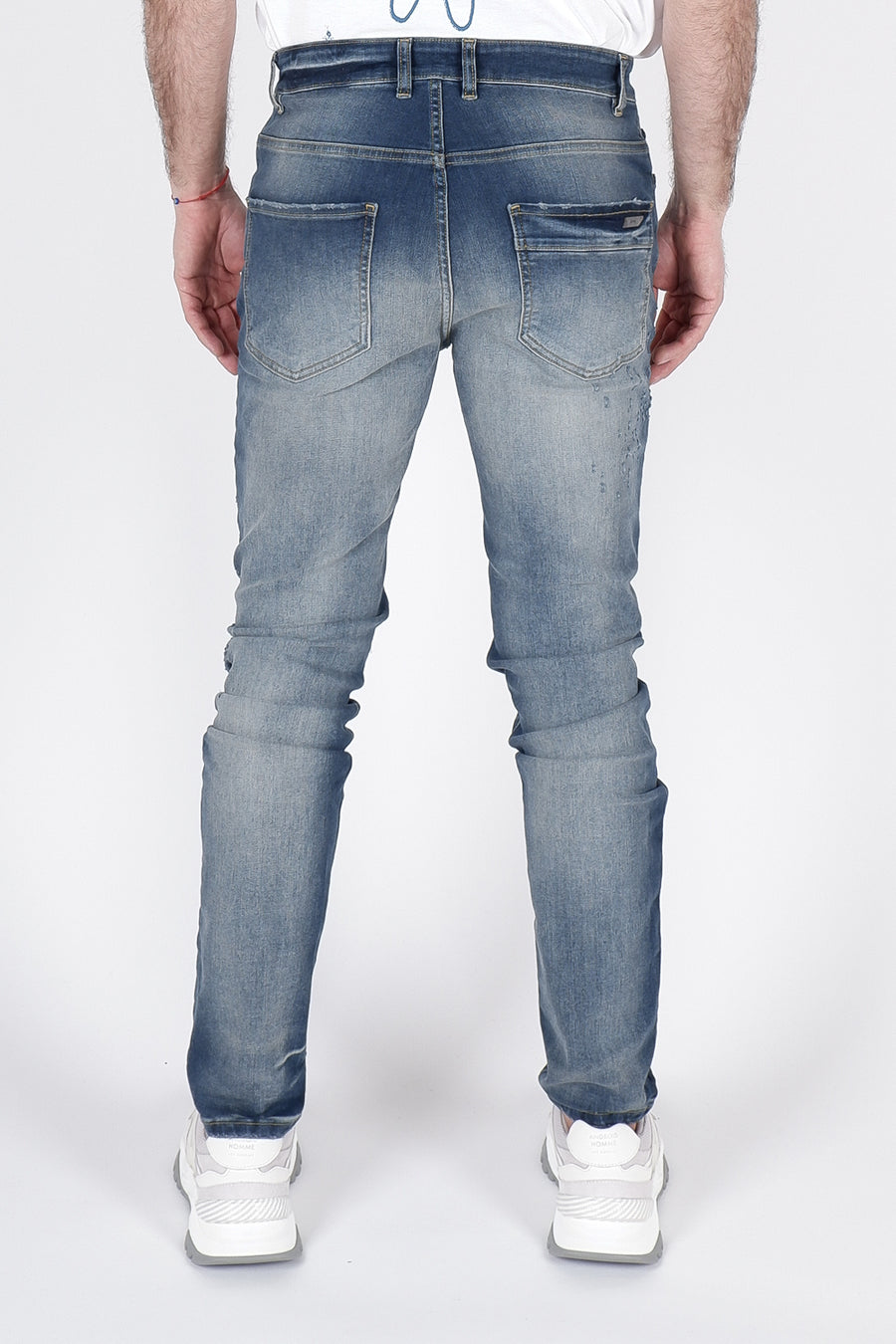 Buy the RH45 Eldorado ND06-M Jean in Blue at Intro. Spend £50 for free UK delivery. Official stockists. We ship worldwide.