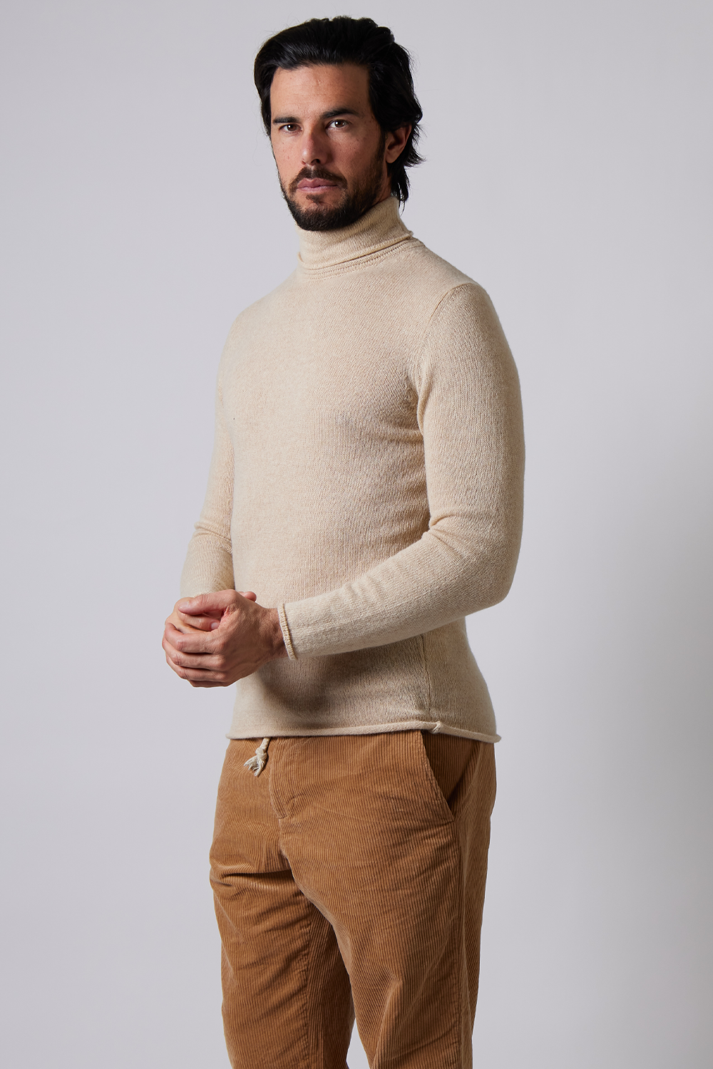 Buy the Daniele Fiesoli Loose Turtle Neck Sweater Beige at Intro. Spend £50 for free UK delivery. Official stockists. We ship worldwide.