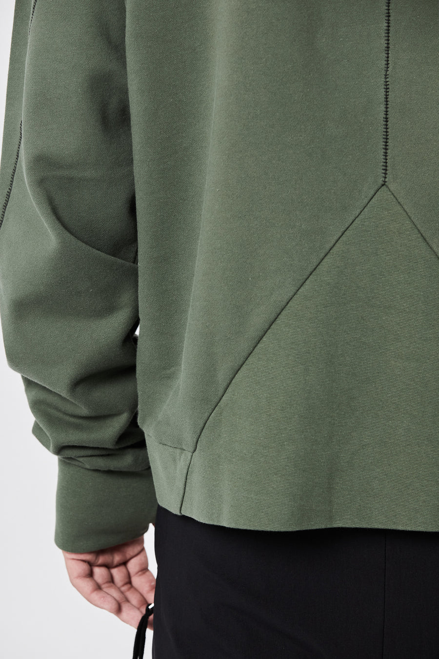 Buy the Thom Krom M S 156 Hoodie in Green at Intro. Spend £50 for free UK delivery. Official stockists. We ship worldwide.