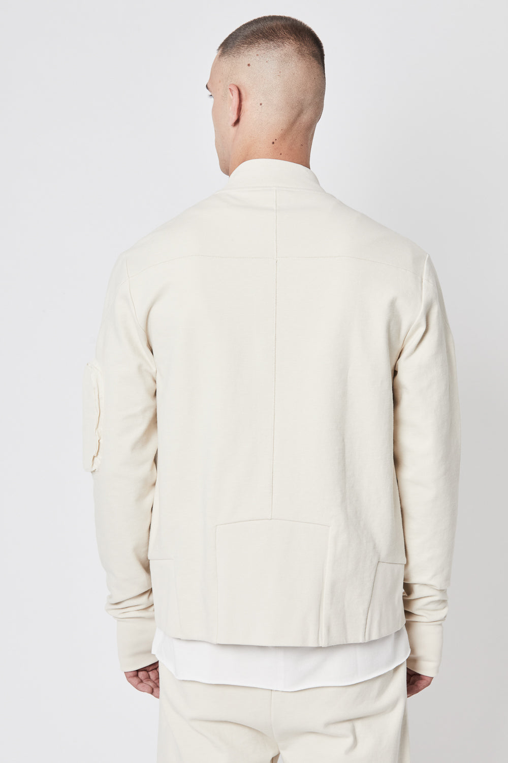Buy the Thom Krom M SJ 588 Jacket in Ivory at Intro. Spend £50 for free UK delivery. Official stockists. We ship worldwide.