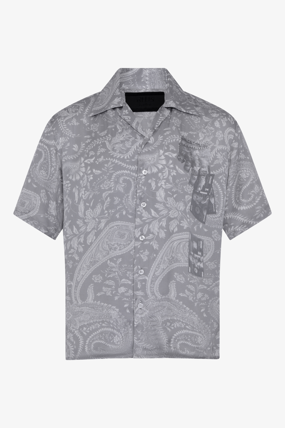 Buy the RH45 Pluto Hawaiian Shirt in Grey at Intro. Spend £50 for free UK delivery. Official stockists. We ship worldwide.