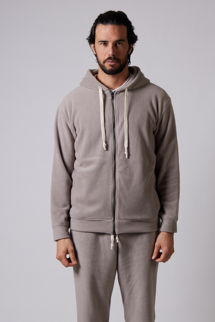 Buy the Daniele Fiesoli Soft Fleece Zip-Up Hoodie Taupe at Intro. Spend £50 for free UK delivery. Official stockists. We ship worldwide.
