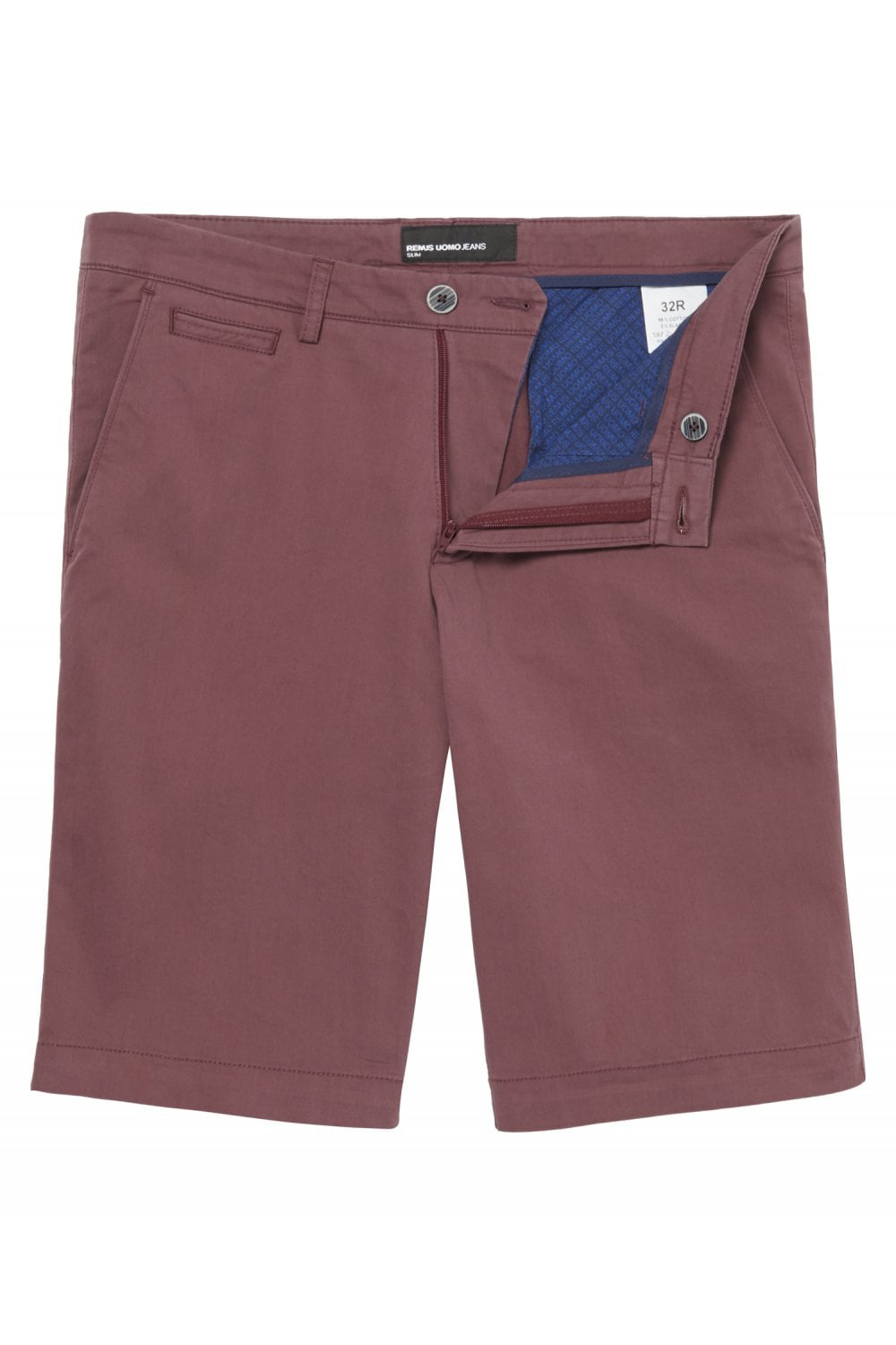 Buy the Remus Uomo Chino Shorts Burgundy at Intro. Spend £50 for free UK delivery. Official stockists. We ship worldwide.