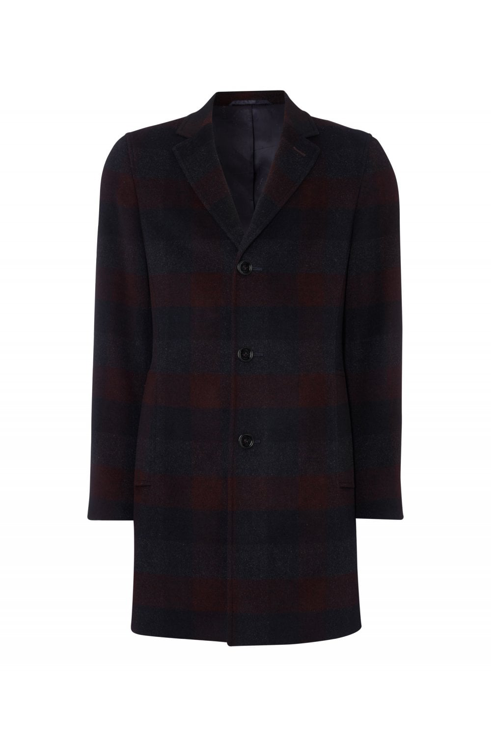 Buy the Remus Uomo Checked Overcoat Burgundy at Intro. Spend £50 for free UK delivery. Official stockists. We ship worldwide.