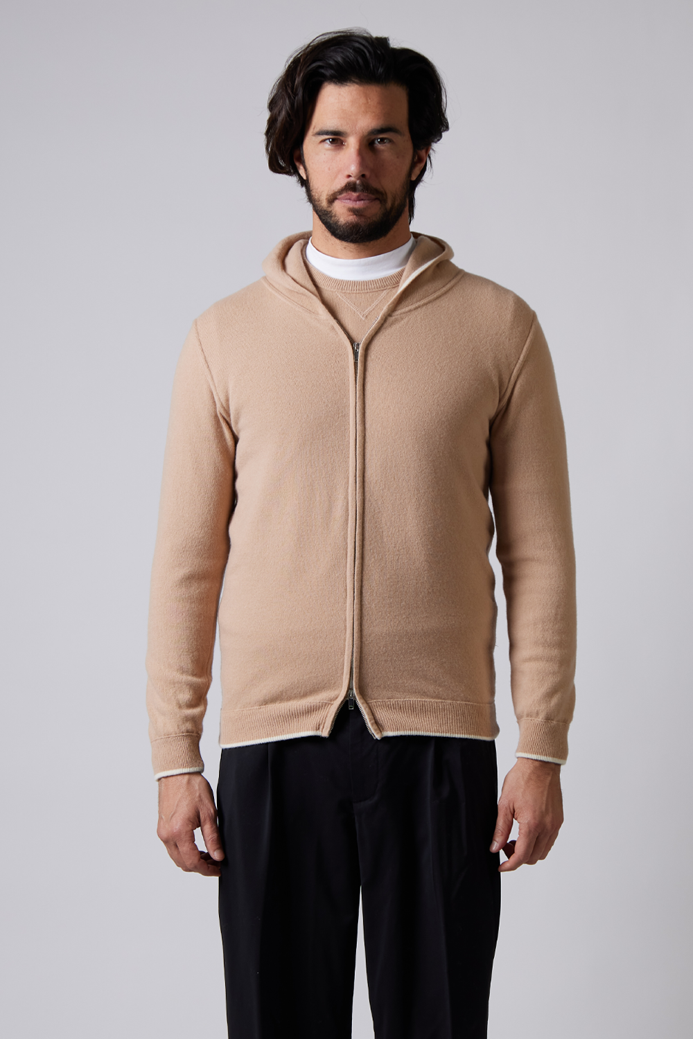 Buy the Daniele Fiesoli Zip-Up Wool Hoodie Beige at Intro. Spend £50 for free UK delivery. Official stockists. We ship worldwide.