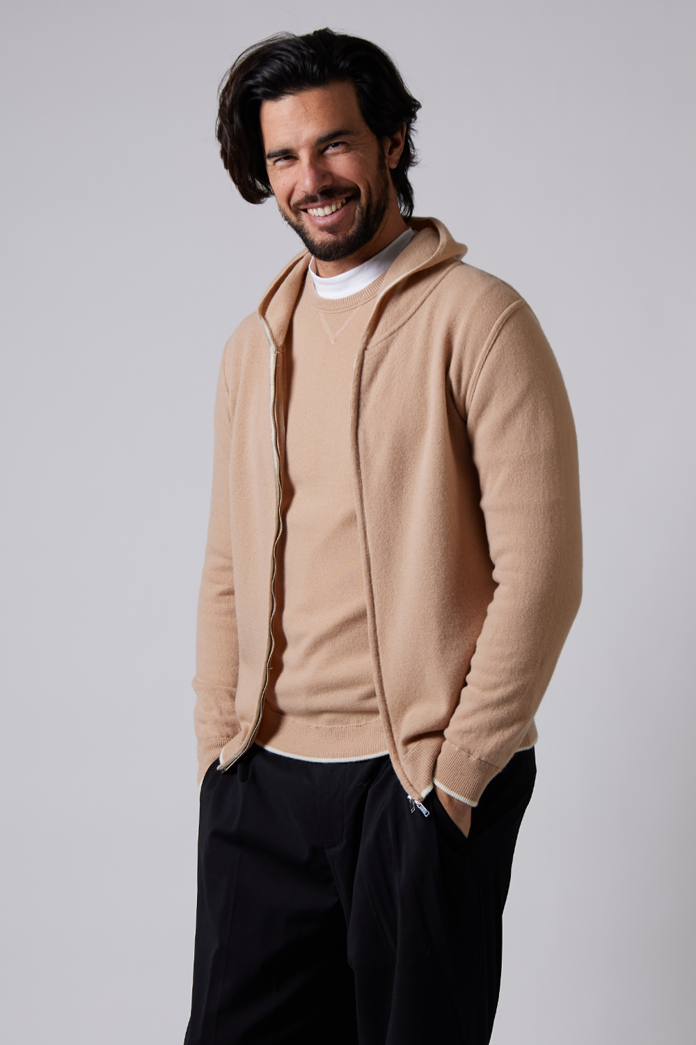 Buy the Daniele Fiesoli Zip-Up Wool Hoodie Beige at Intro. Spend £50 for free UK delivery. Official stockists. We ship worldwide.